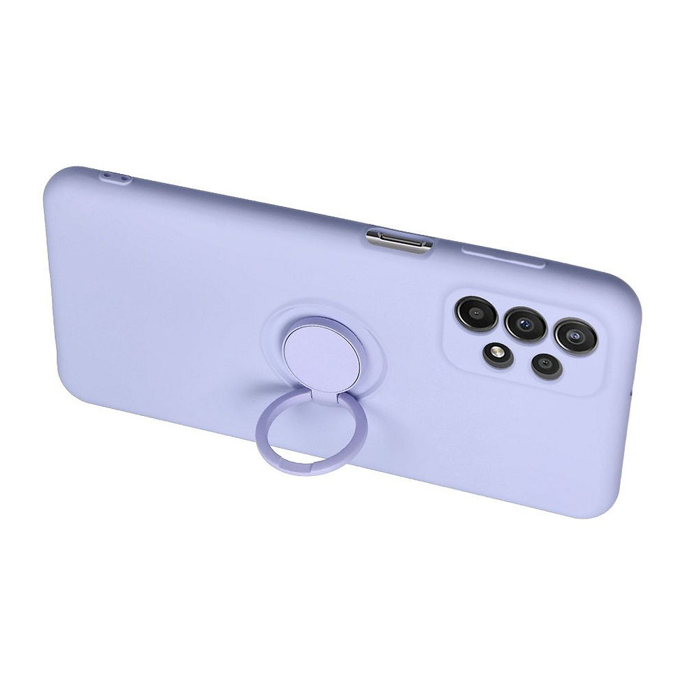 Indexkép: Silicone Ring Case Samsung S25 Edge tok, lila