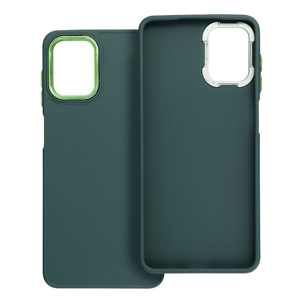 Indexkép: Frame Case Samsung A12 / M12 tok, zöld