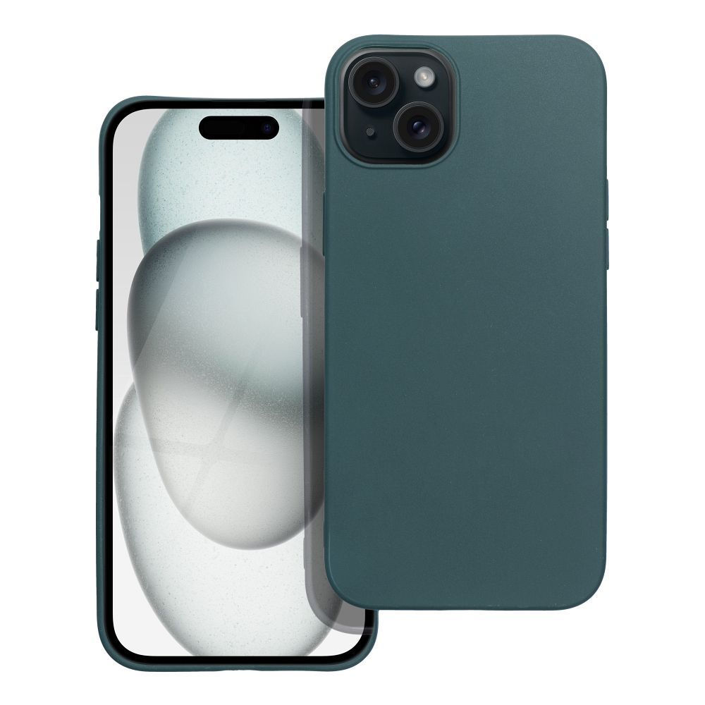 Matt Case iPhone 15 tok, sötétzöld