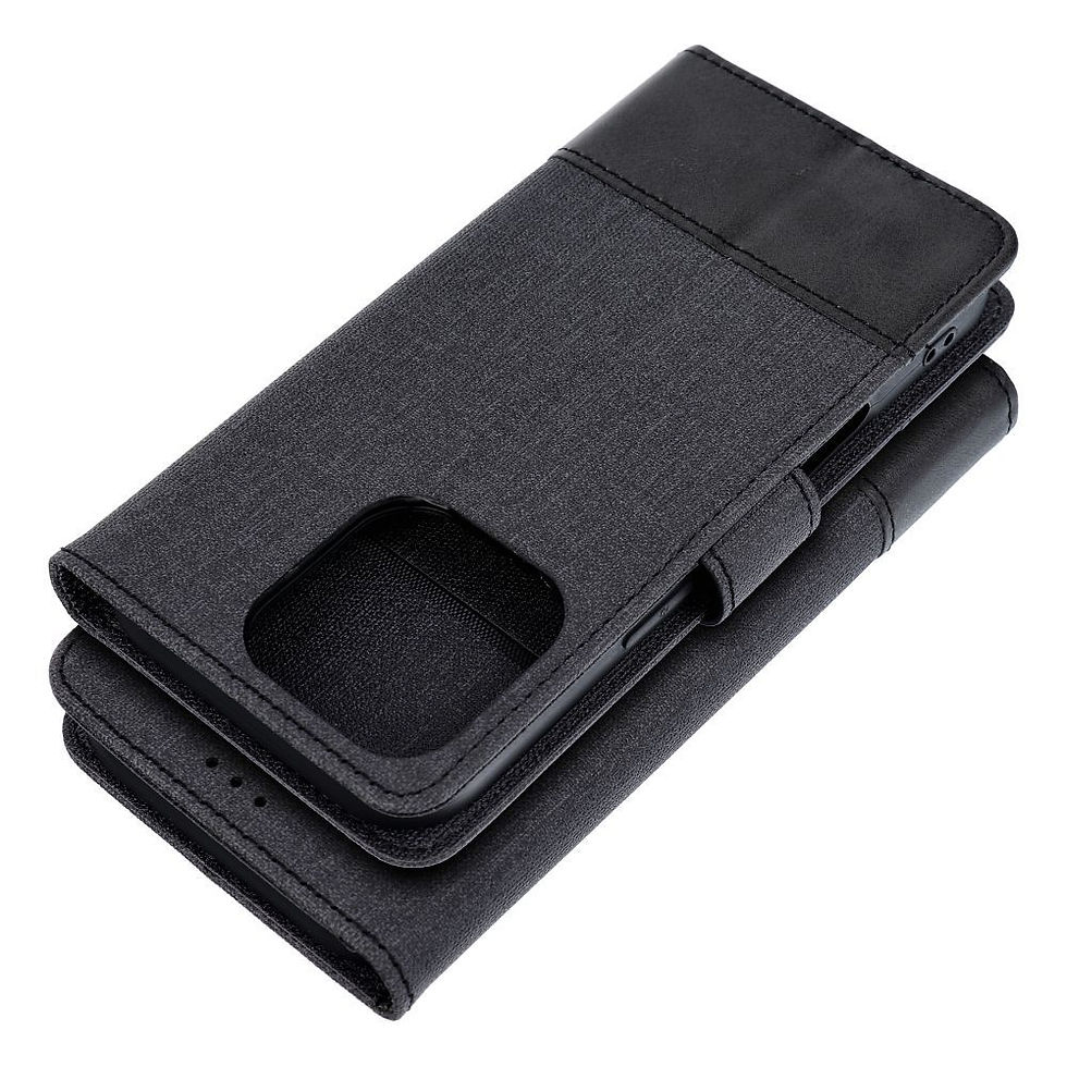 Indexkép: Gomma Book Case Xiaomi Redmi Note 15 Pro tok, fekete