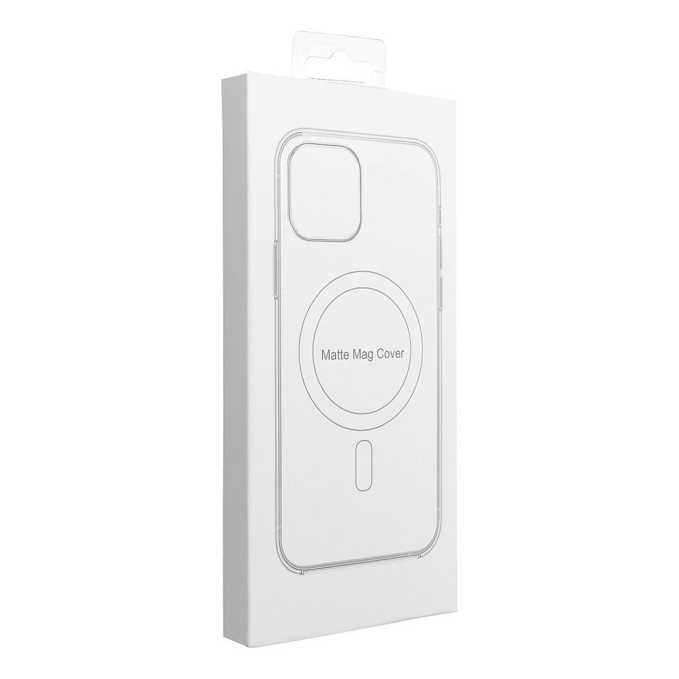 Indexkép: Full Matte Mag Cover Case iPhone 14 Plus MagSafe tok, fekete