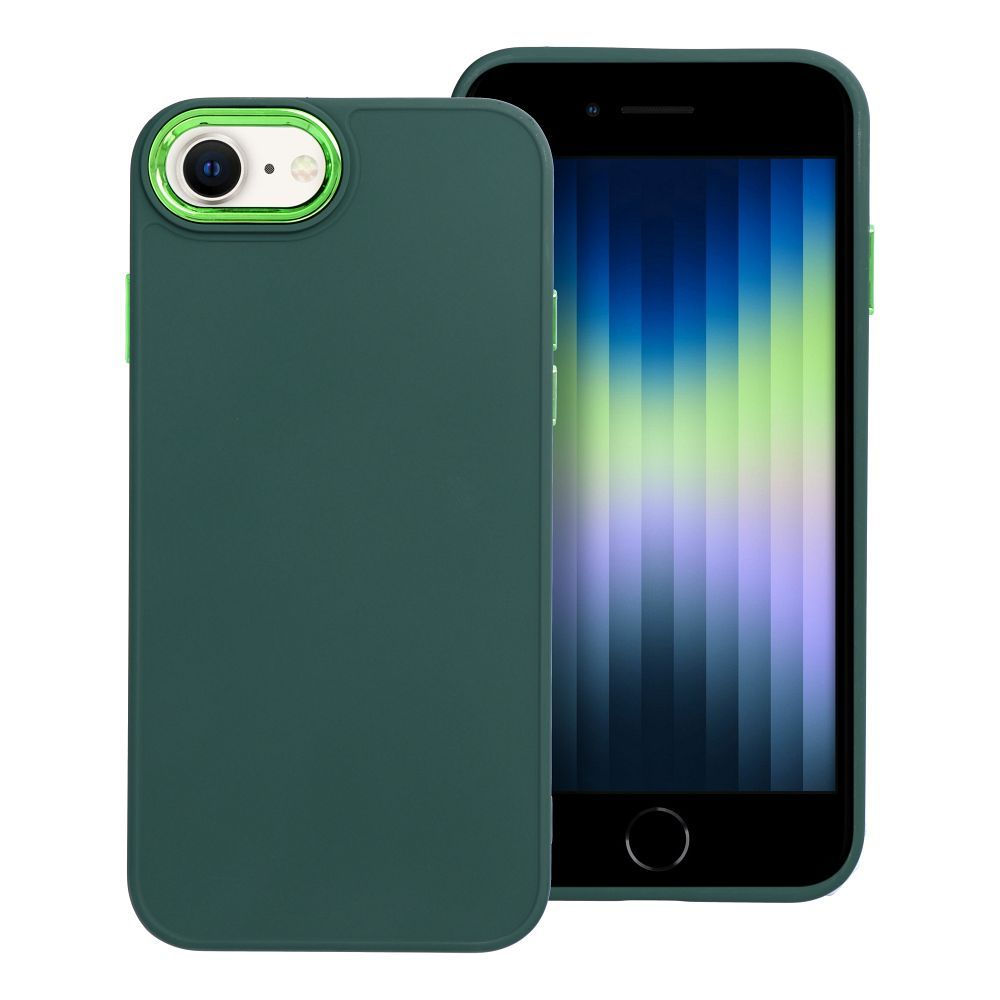 Frame Case iPhone 7 / 8 / SE 2020 / SE 2022 tok, zöld