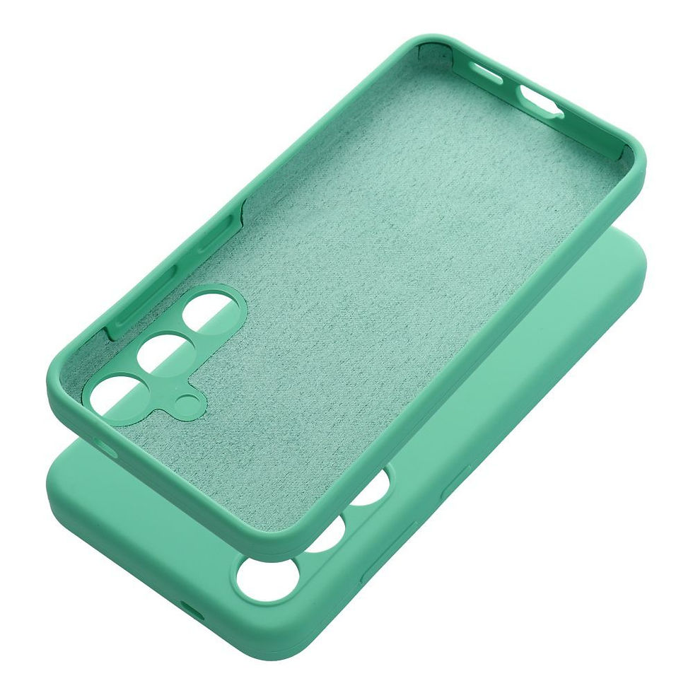 Indexkép: Silicone 2mm Case Xiaomi Redmi Note 14 Pro tok, menta