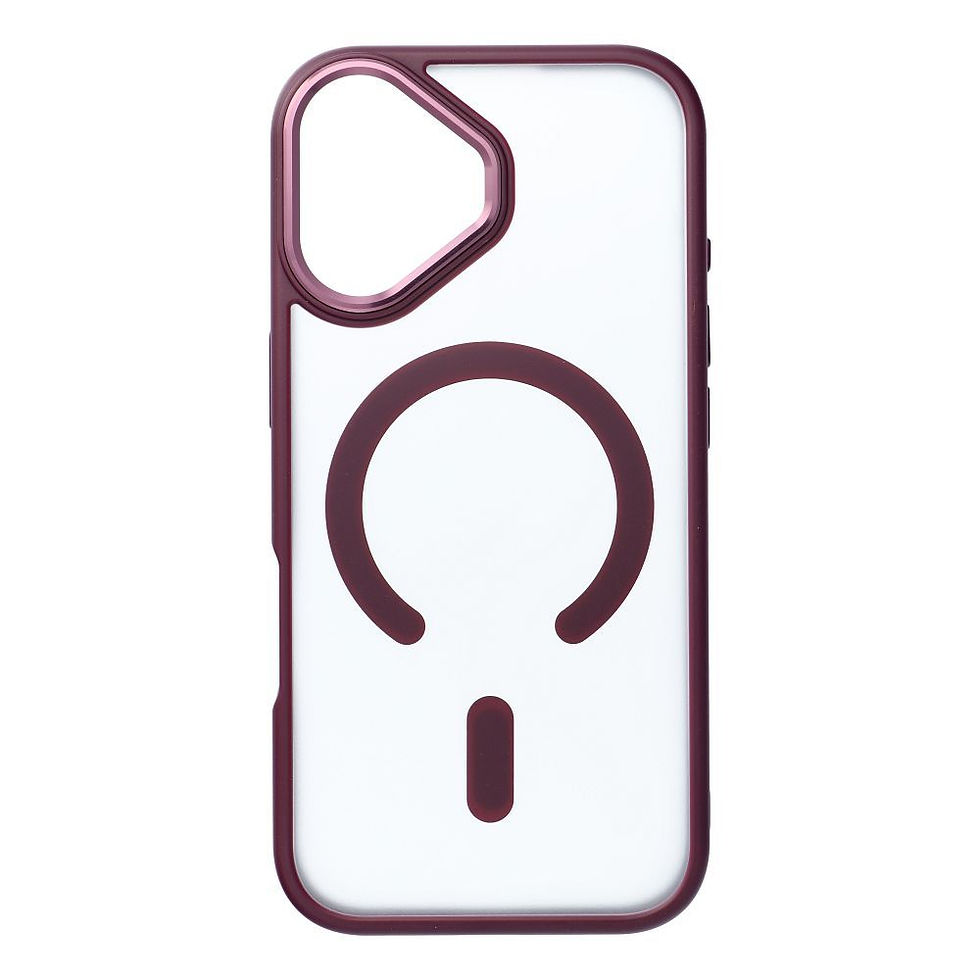 Indexkép: Matte Mag Cover Case iPhone 17 MagSafe tok, piros