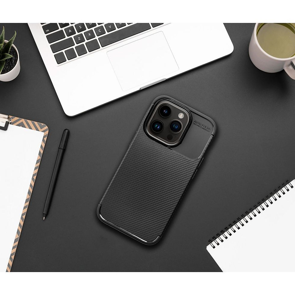 Indexkép: Carbon Premium Case iPhone 17 Air tok, fekete