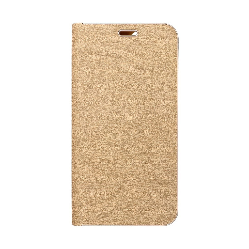 Indexkép: Luna Book Gold Case Samsung S24 tok, arany