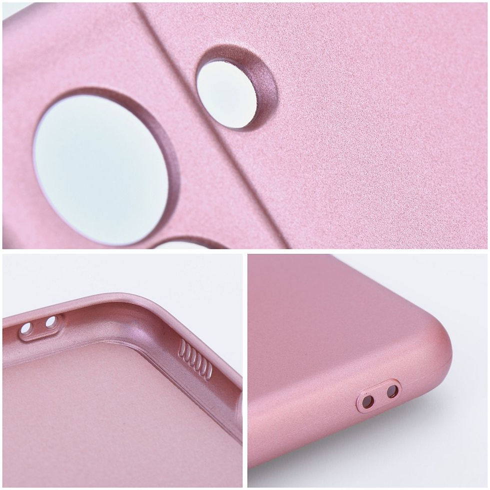 Indexkép: Metallic Case Samsung A16 5G / A16 4G tok, rózsaszín