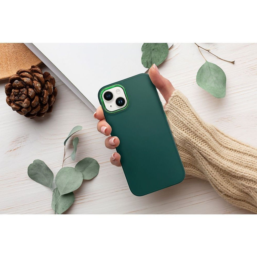 Indexkép: Frame Case Xiaomi Redmi Note 9 tok, zöld