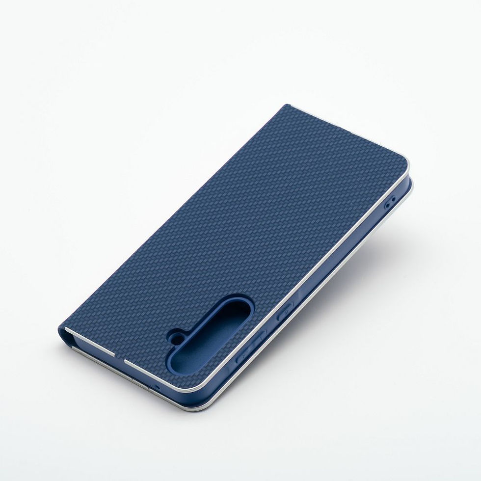 Indexkép: Luna Book Carbon Case Xiaomi Redmi Note 15 Pro tok, kék