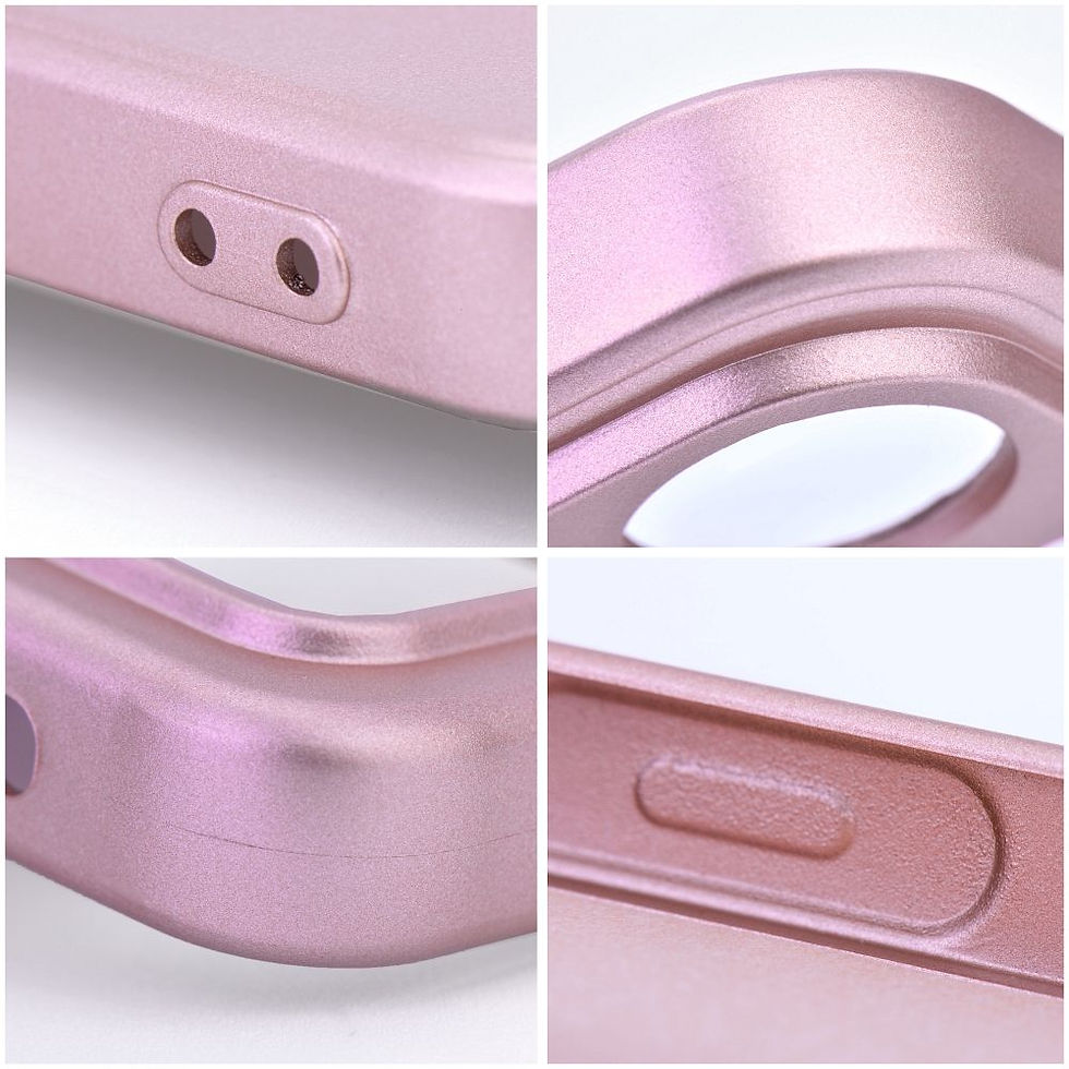 Indexkép: Metallic Case iPhone 17 Pro Max tok, rózsaszín