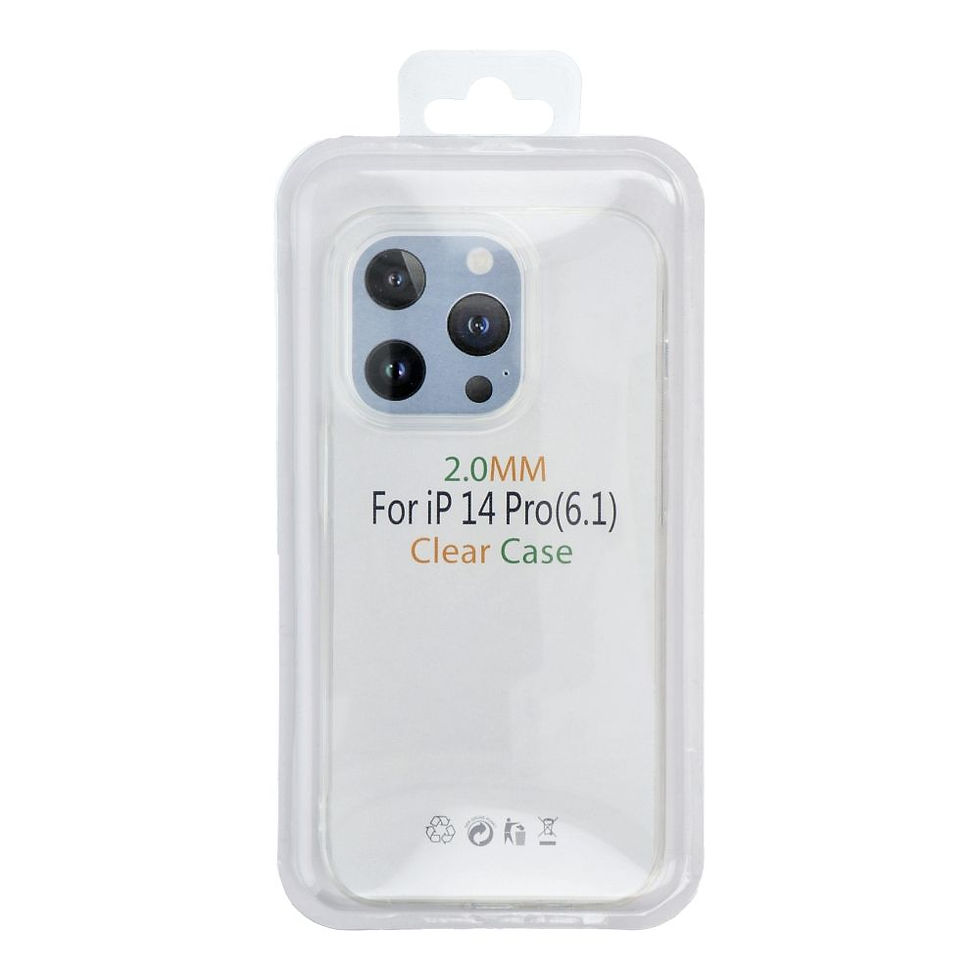 Indexkép: Clear Case 2mm Box iPhone 12 Mini tok, átlátszó