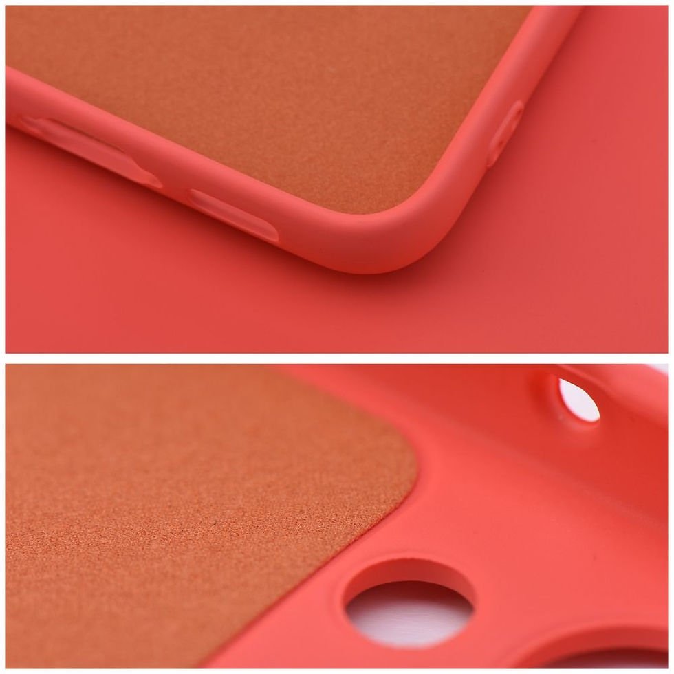 Indexkép: Silicone Case Samsung A16 5G / A16 4G tok, barack