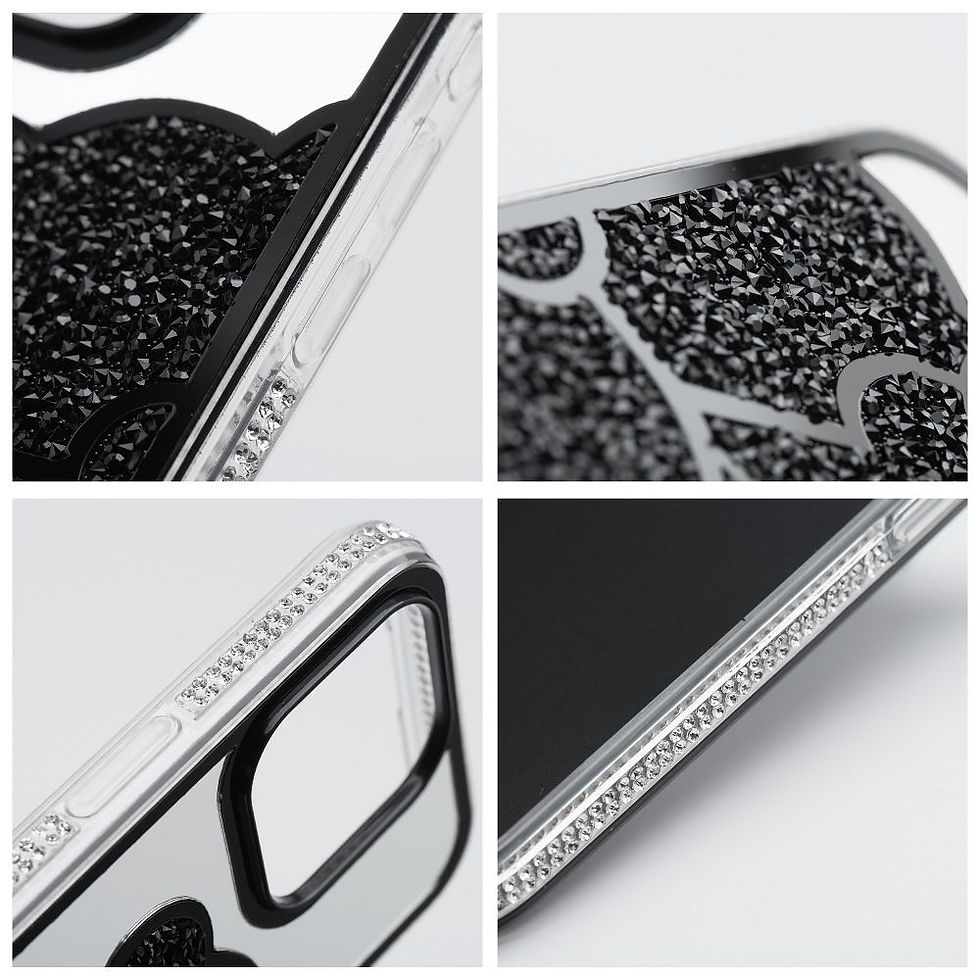 Indexkép: Teddy Bear Case iPhone 13 tok, fekete