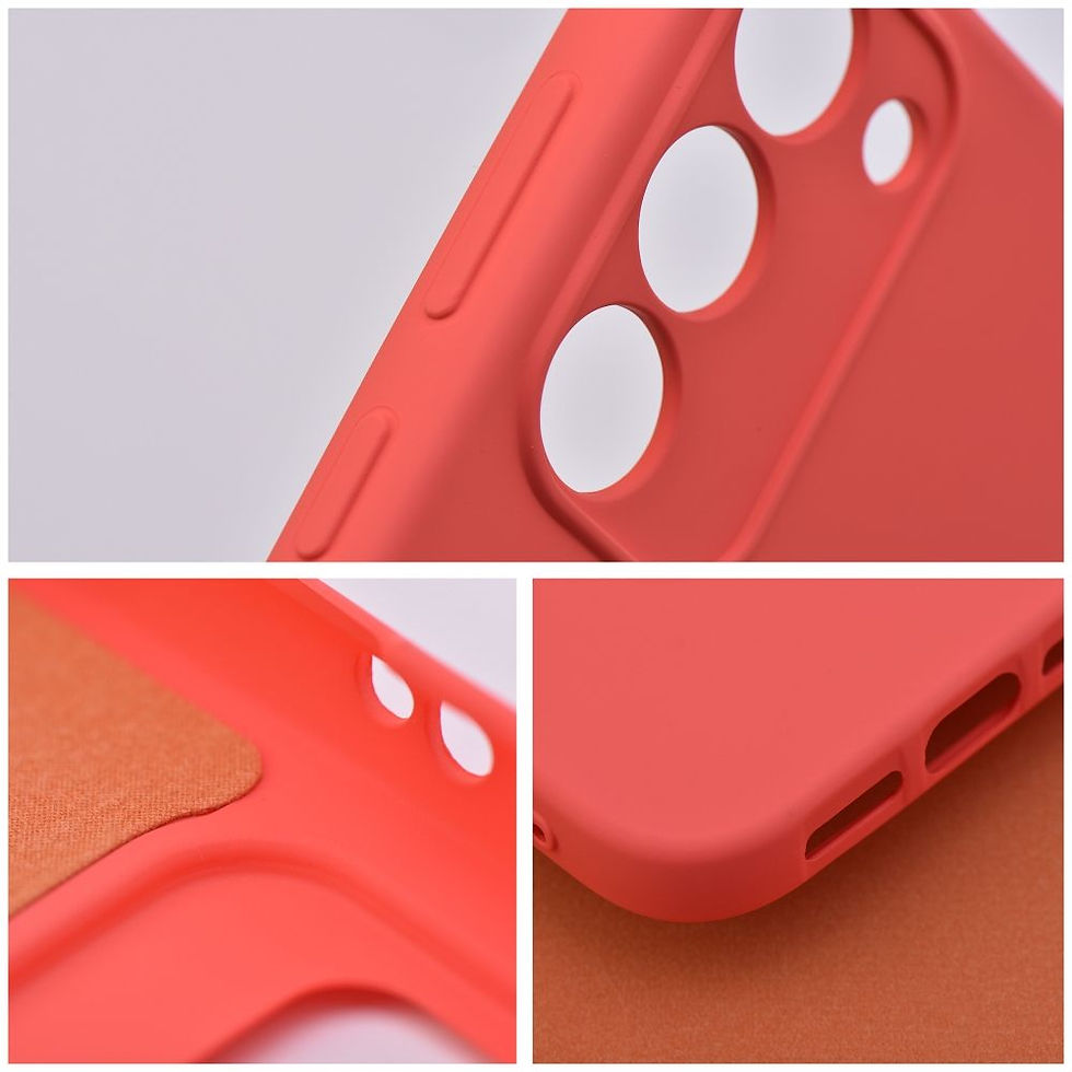 Indexkép: Silicone Case Samsung S24 Ultra tok, barack