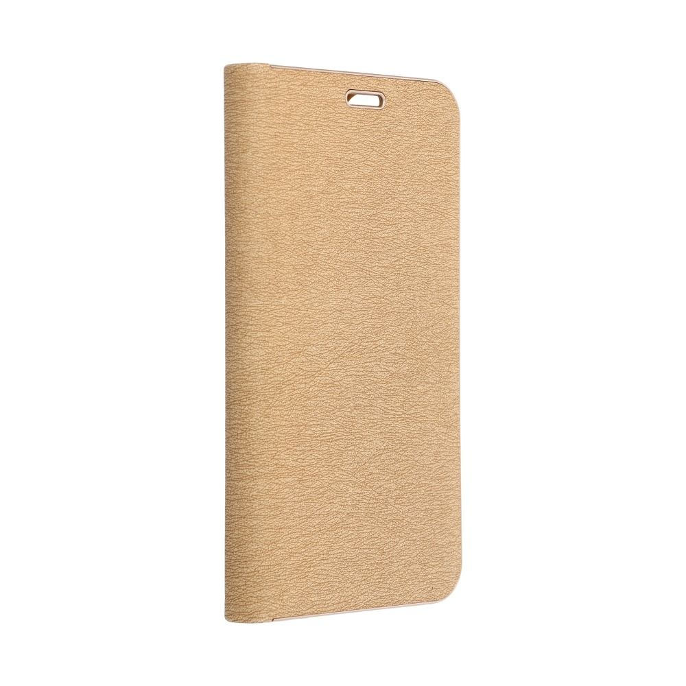 Luna Book Gold Case Samsung S21 FE tok, arany