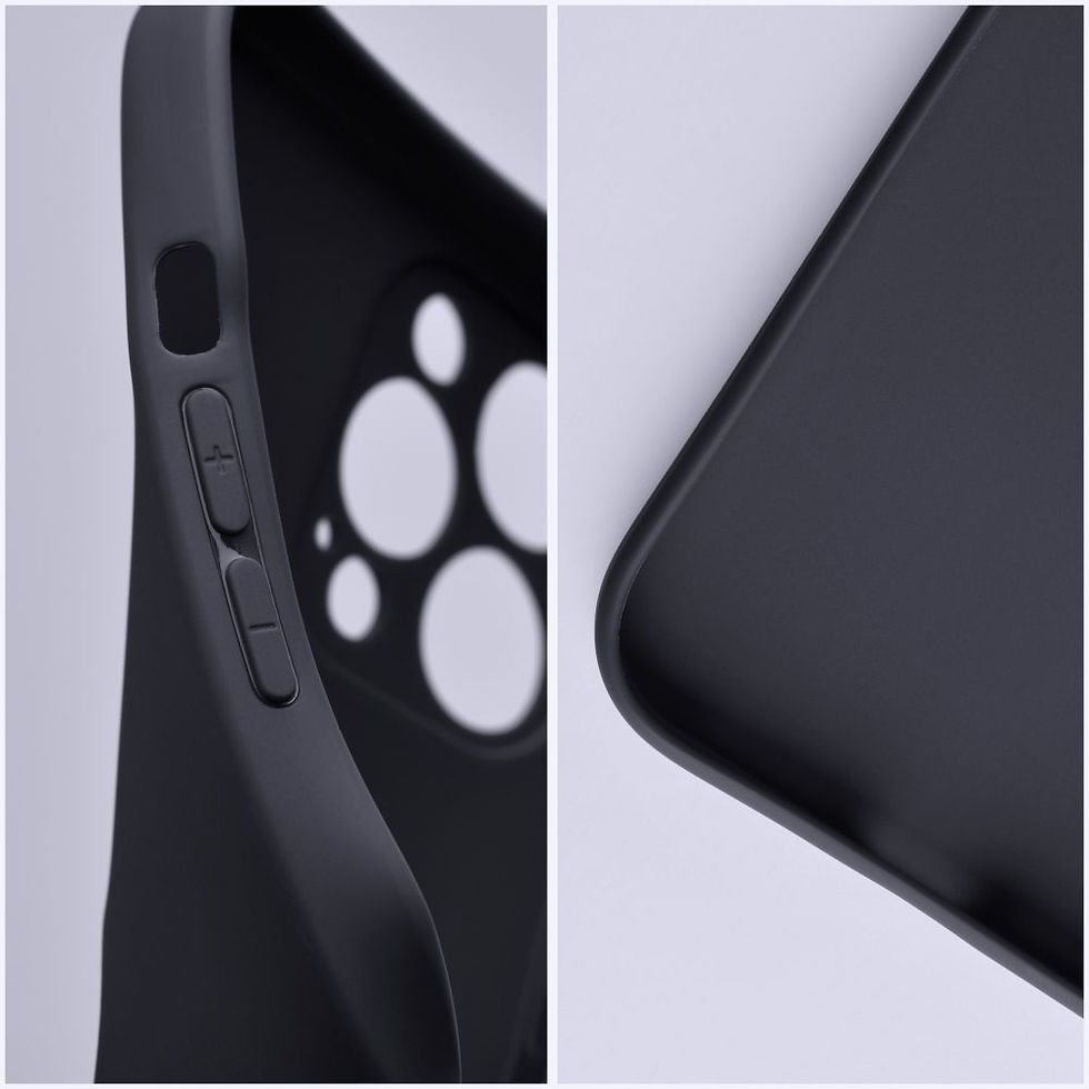 Indexkép: Soft Case iPhone 15 Pro Max tok, fekete