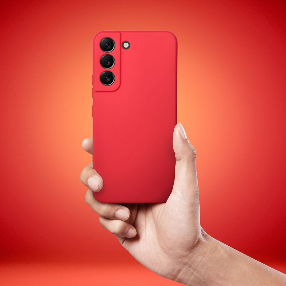 Indexkép: Soft Case Samsung A56 5G tok, piros