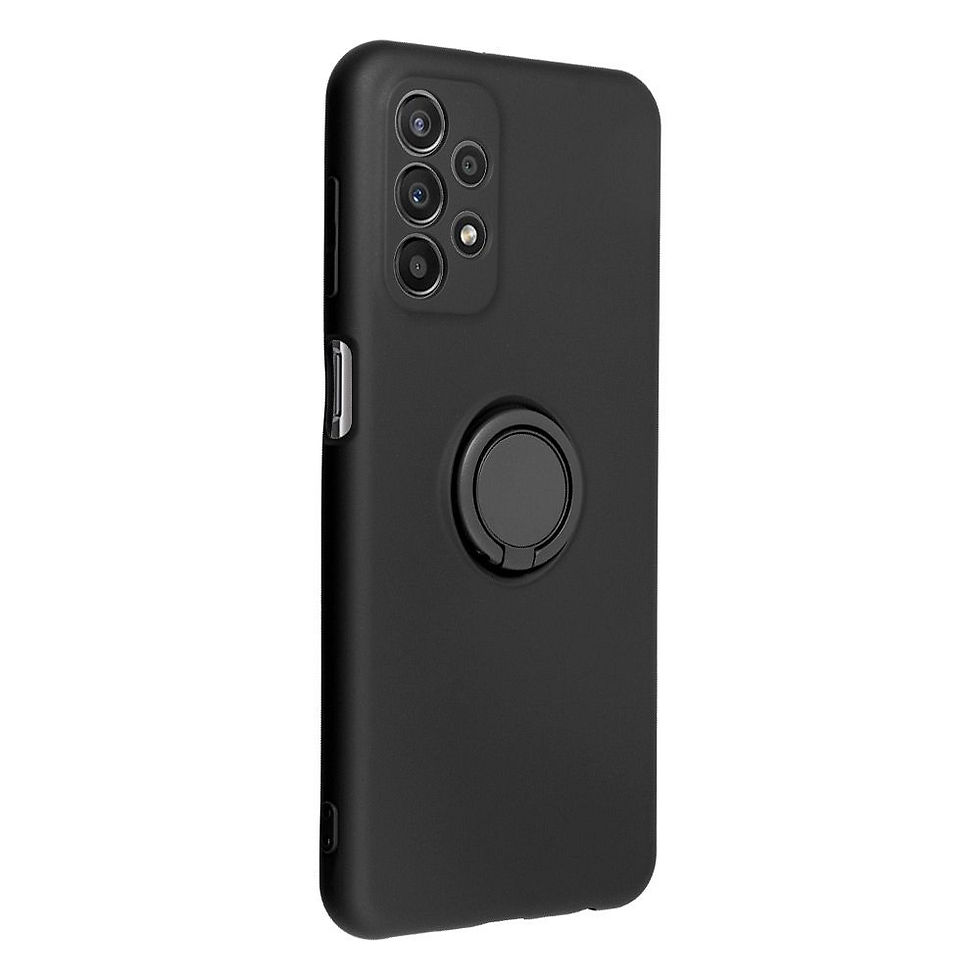 Indexkép: Silicone Ring Case Samsung A27 5G tok, fekete