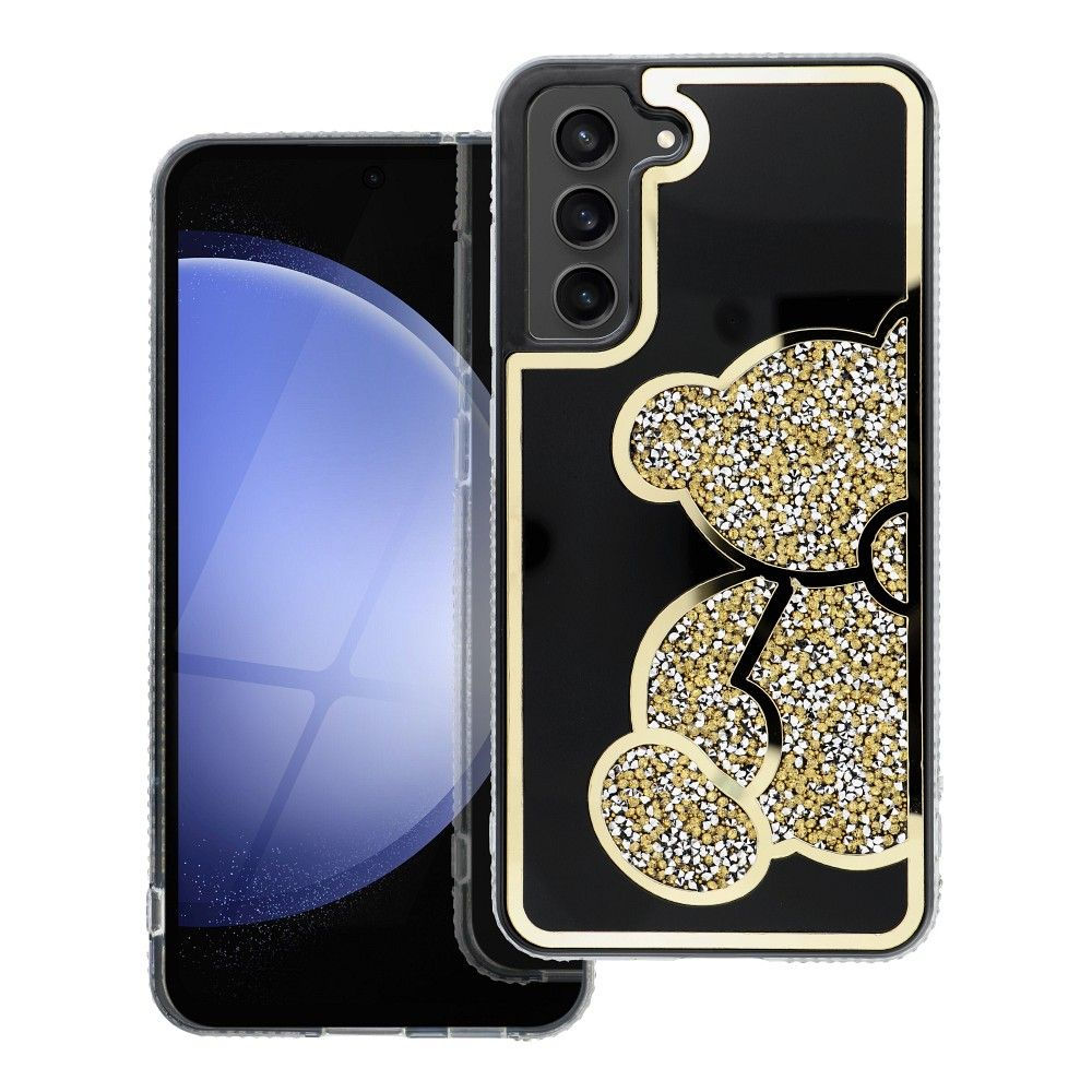 Teddy Bear Case Samsung A15 4G / A15 5G tok, arany