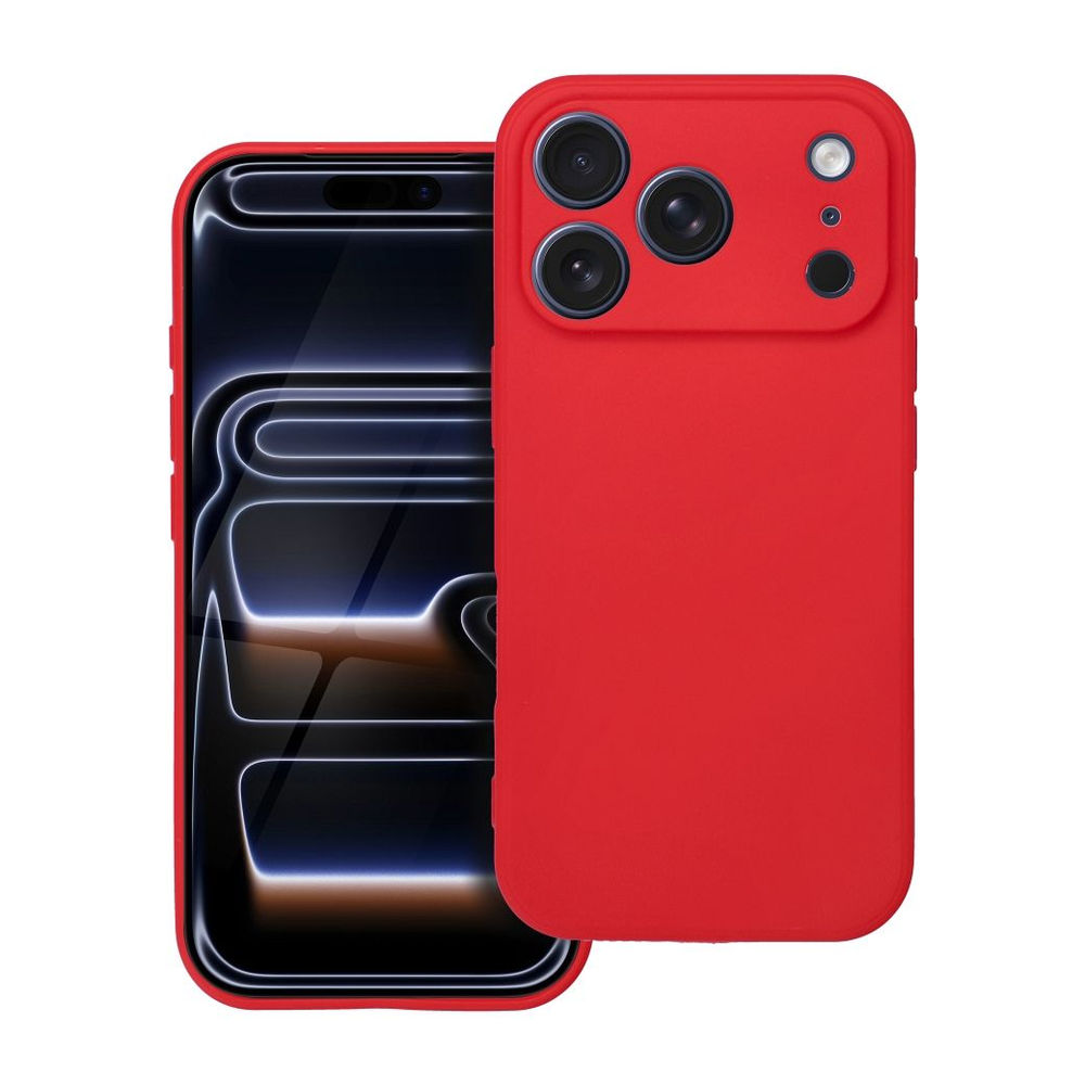 Soft Case iPhone 17 Pro tok, piros