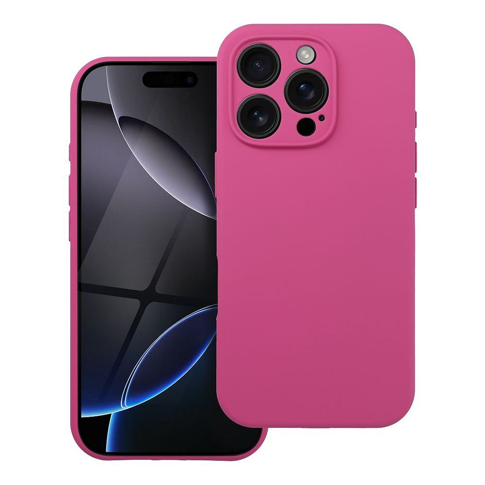 Indexkép: Silicone 2mm Case iPhone 15 Pro Max MagSafe tok, rózsaszín