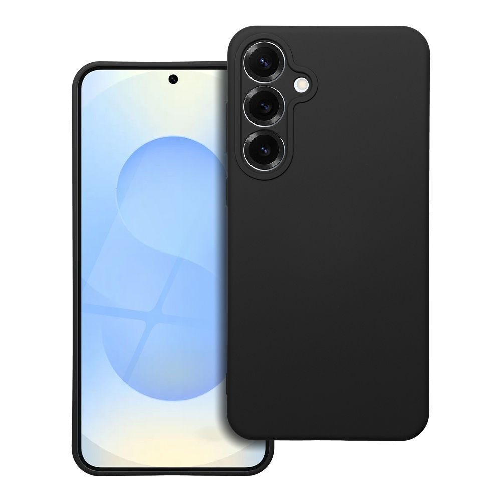 Silicone Case Samsung S25 Plus tok, fekete