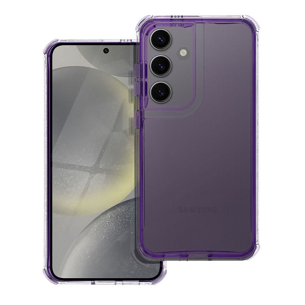 Indexkép: Matrix clear Case Samsung S25 FE tok, ibolya