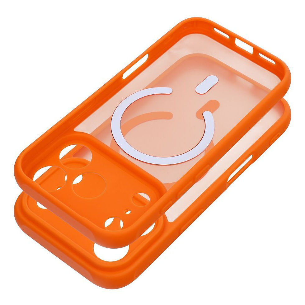 Indexkép: Full Matte Mag Cover Case iPhone 11 MagSafe tok, narancssárga