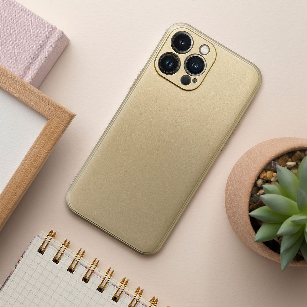 Indexkép: Metallic Case iPhone 17 Pro Max tok, arany
