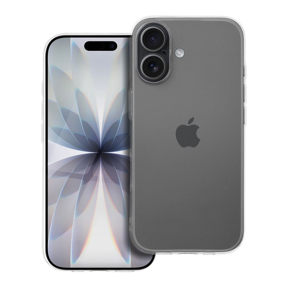 Clear Case 2mm iPhone 17 kameravédős tok, átlátszó
