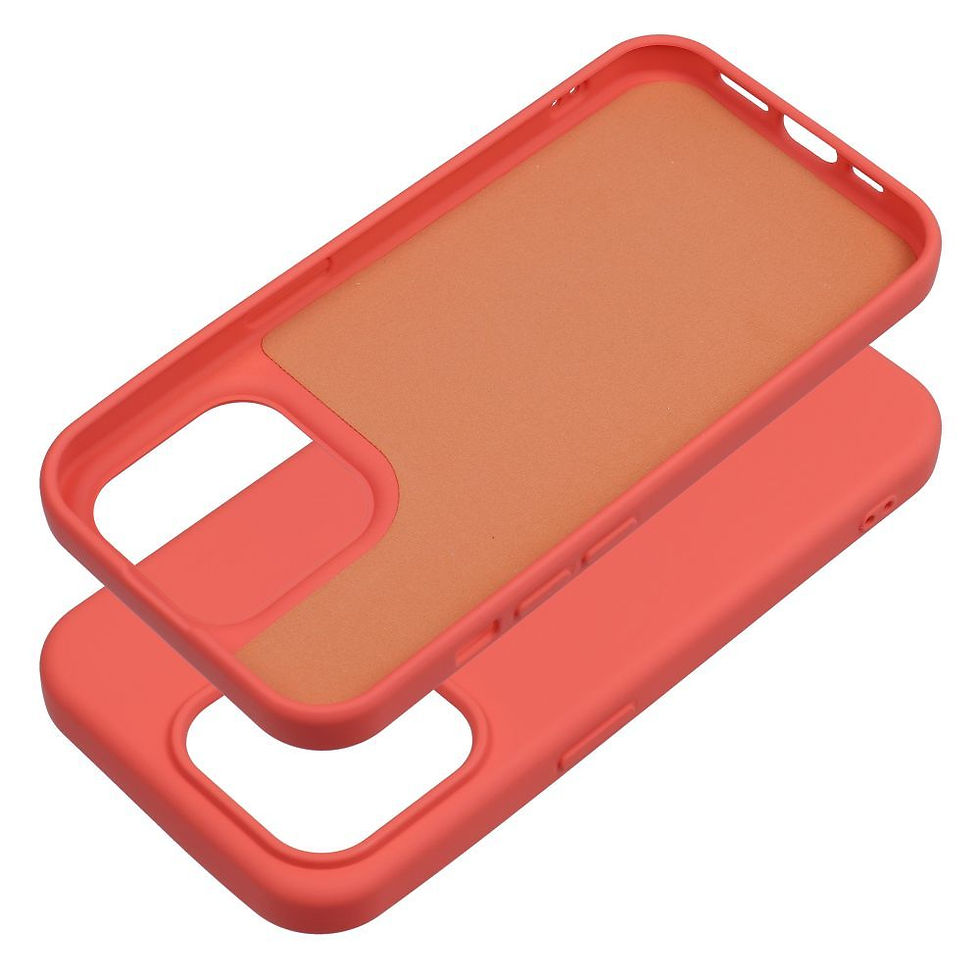 Indexkép: Silicone Case iPhone 15 Pro tok, barack
