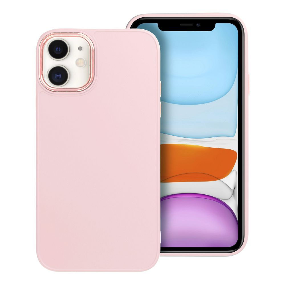 Frame Case iPhone 11 tok, rózsaszín