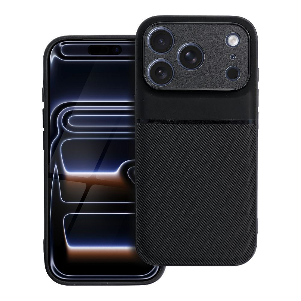 Noble Case iPhone 17 Pro tok, fekete