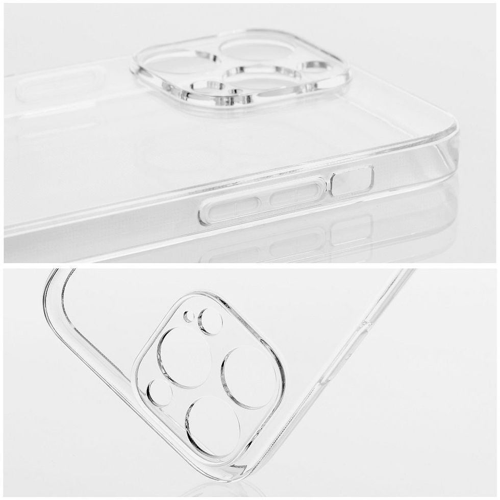 Indexkép: Clear Case 2mm Xiaomi Redmi Note 15 Pro Plus kameravédős tok, átlátszó