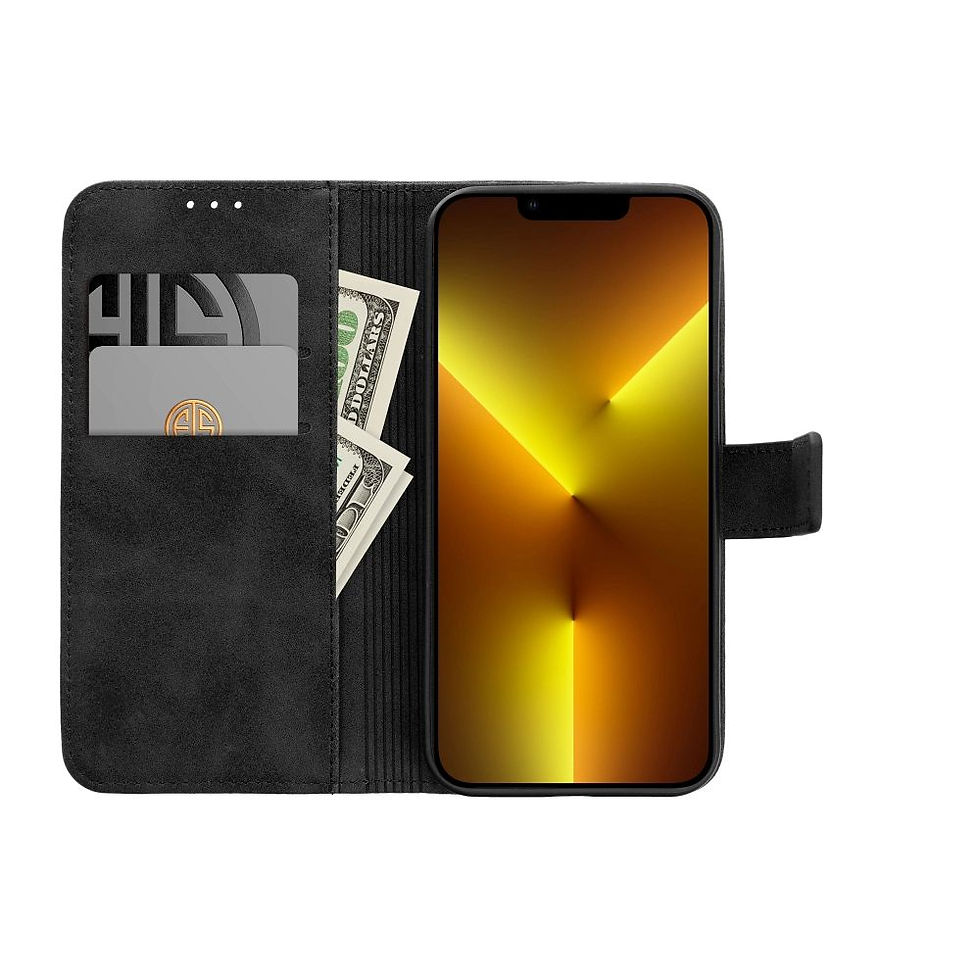 Indexkép: Tender Book Case Xiaomi Redmi Note 15 Pro tok, fekete