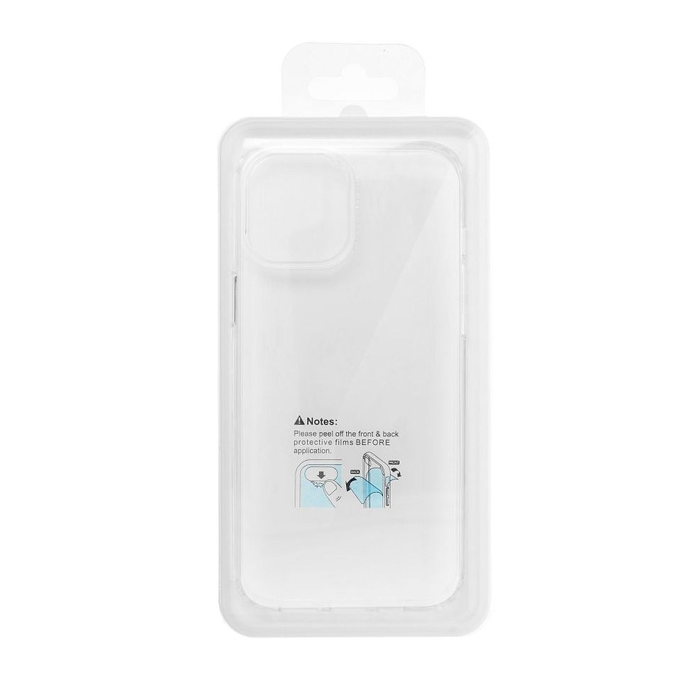 Indexkép: Super Clear Hybrid Case iPhone 16 Pro Max tok, átlátszó