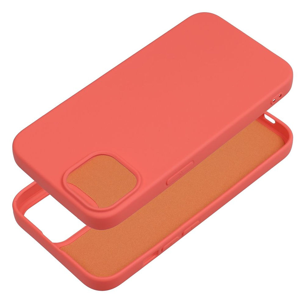 Indexkép: Silicone Case iPhone 14 tok, barack