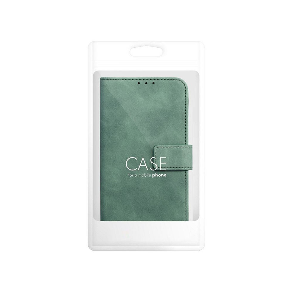 Indexkép: Tender Book Case iPhone 15 tok, zöld