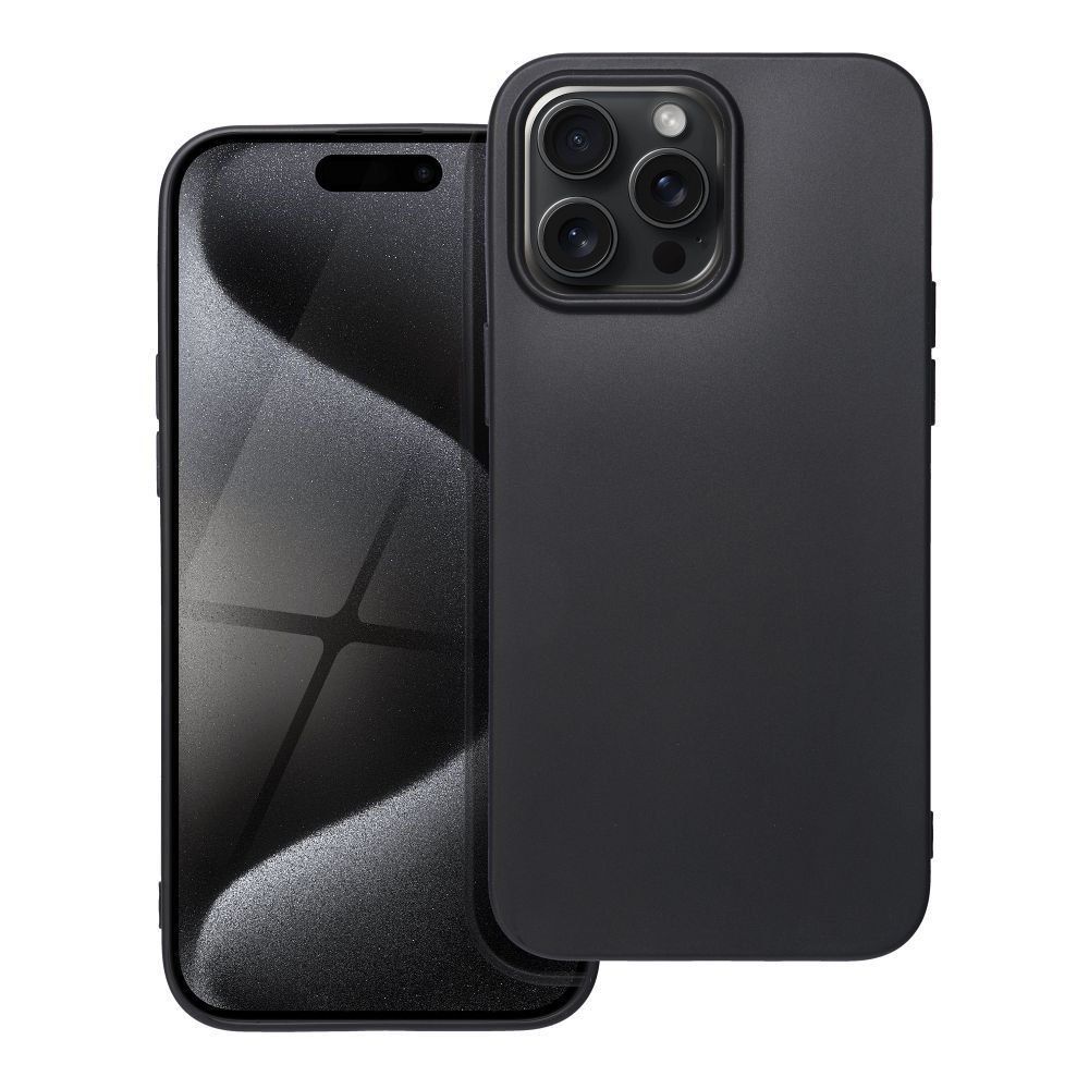 Soft Case iPhone 15 Pro Max tok, fekete
