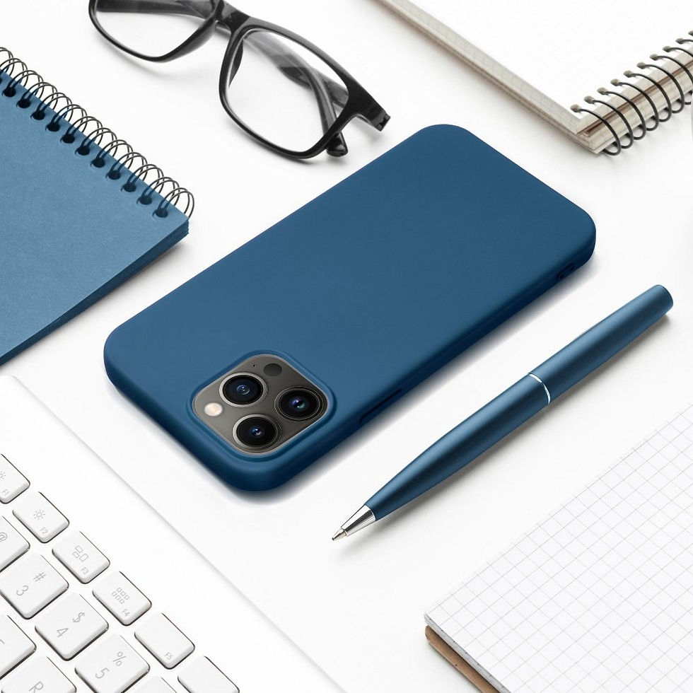 Indexkép: Silicone Case iPhone 14 tok, kék