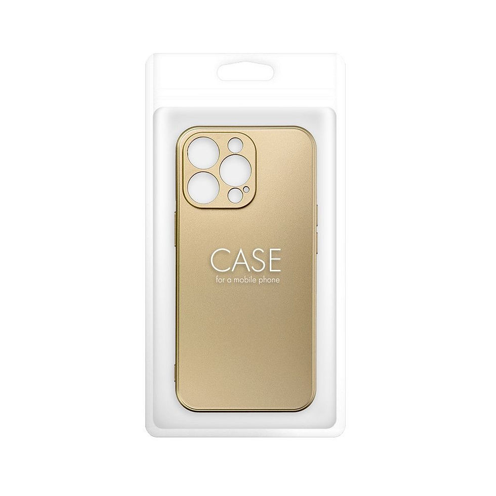 Indexkép: Metallic Case iPhone 16E (SE 4 2025) / 17E tok, arany