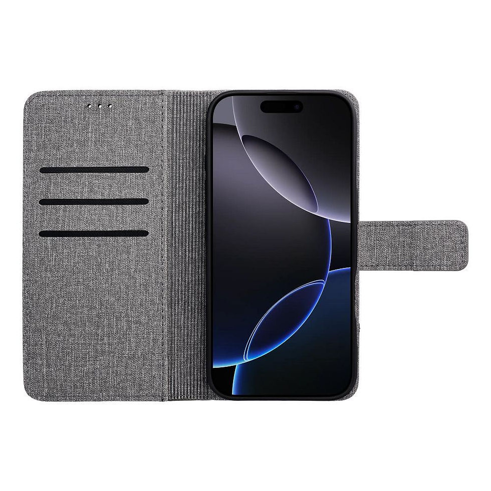 Indexkép: Gomma Book Case Xiaomi Redmi 13C / Poco C65 tok, szürke