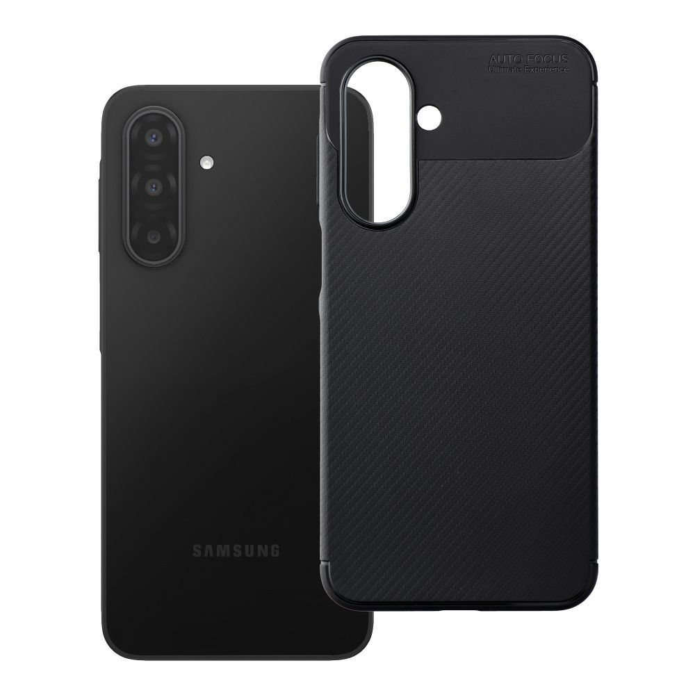 Carbon Premium Case Samsung A17 tok, fekete