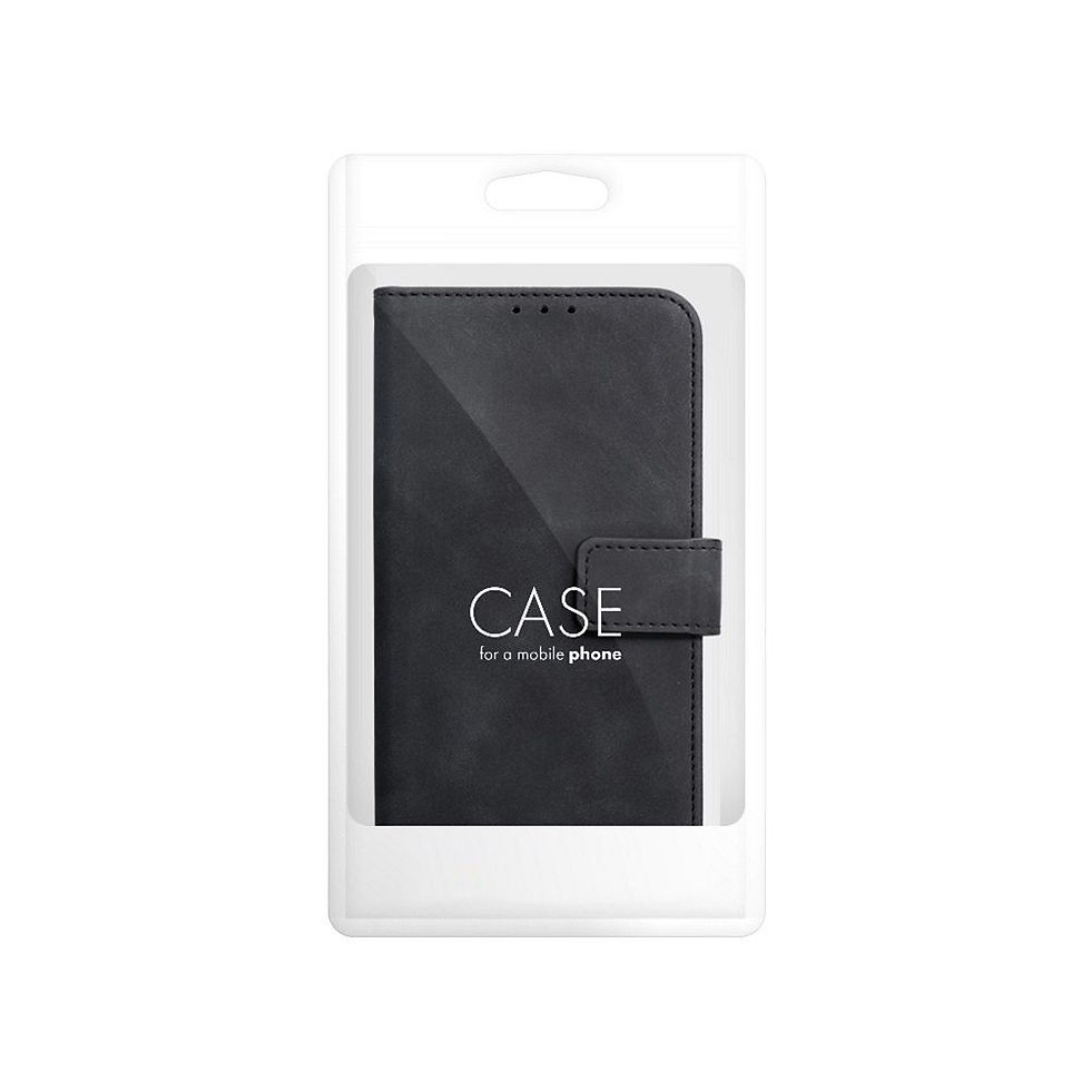 Indexkép: Tender Book Case iPhone 16 Pro Max tok, fekete