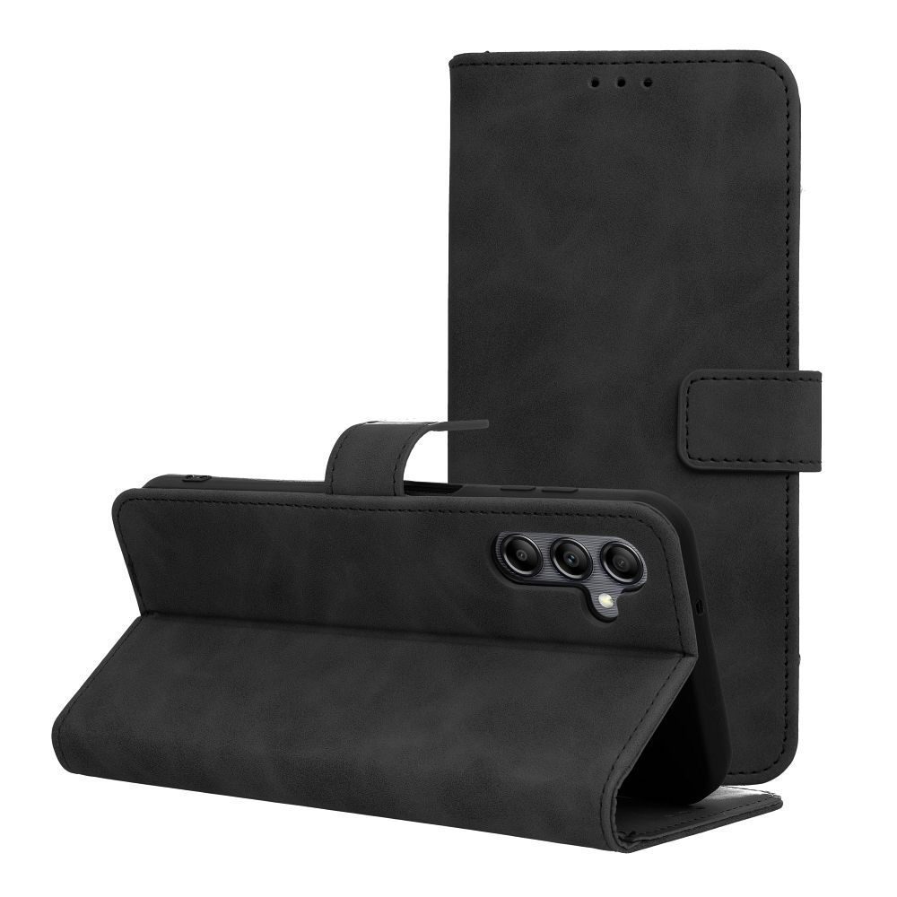 Tender Book Case Samsung A14 4G / A14 5G tok, fekete