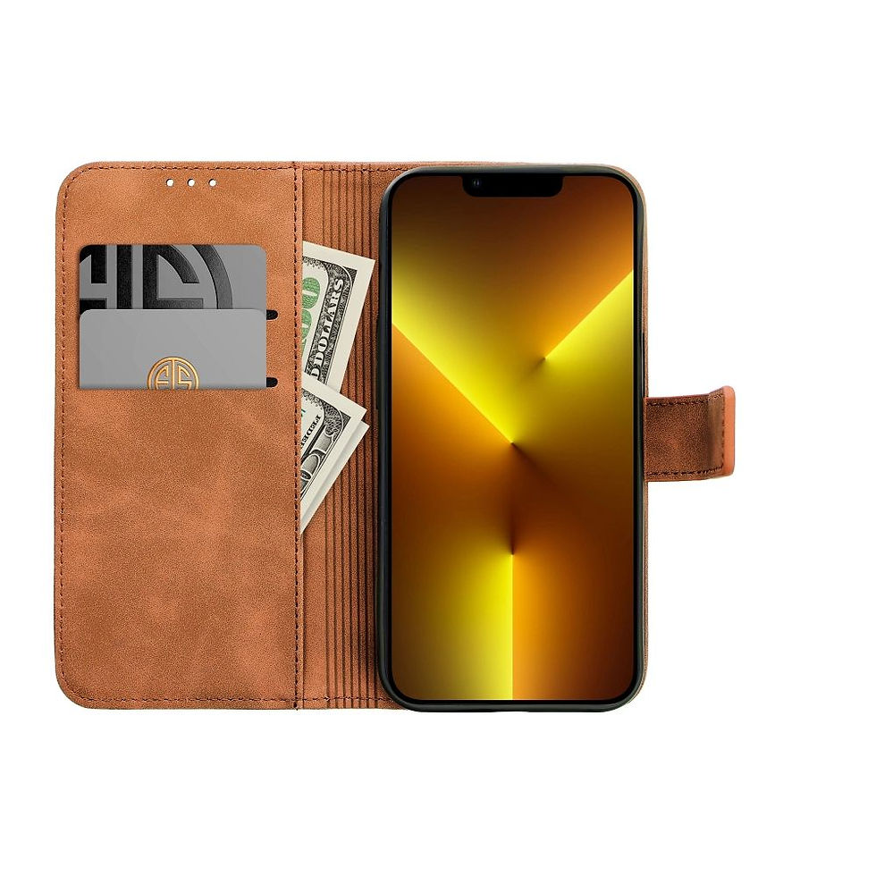 Indexkép: Tender Book Case Samsung S26 Ultra tok, barna
