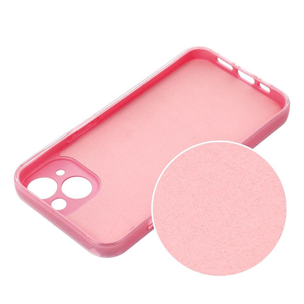 Indexkép: Clear Case 2mm Blink iPhone 15 Pro tok, rózsaszín