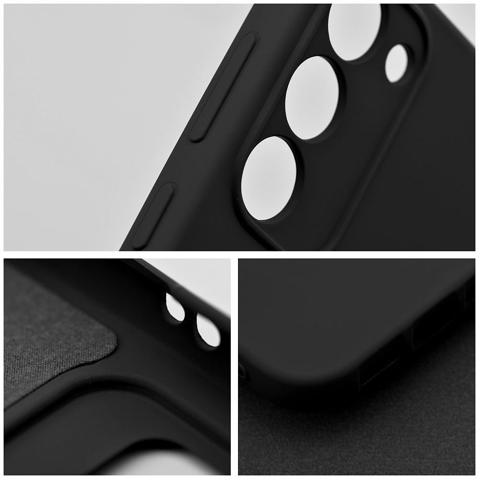Indexkép: Silicone Case Samsung S25 tok, fekete