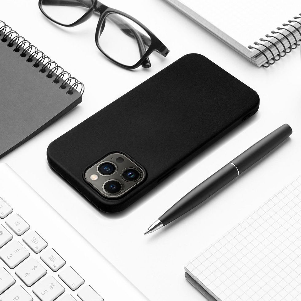 Indexkép: Silicone Case iPhone 14 Pro tok, fekete
