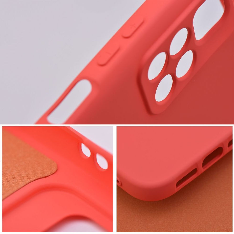 Indexkép: Silicone case Xiaomi Redmi 12C tok, barack